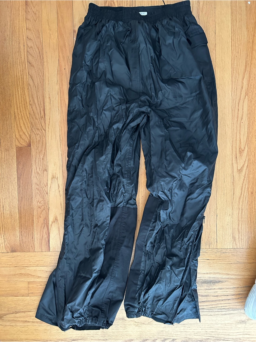 Firstgear Men's Black Lightweight Nylon Track Pants
